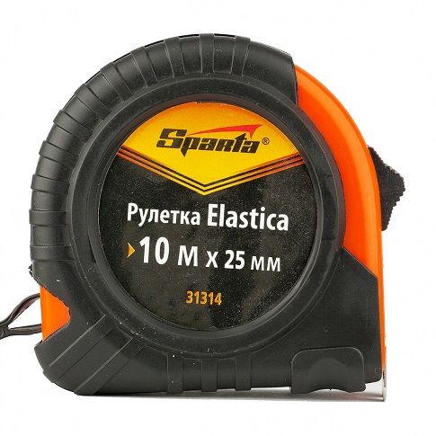 Рулетка Elastica 10м*25мм 31314 SPARTA