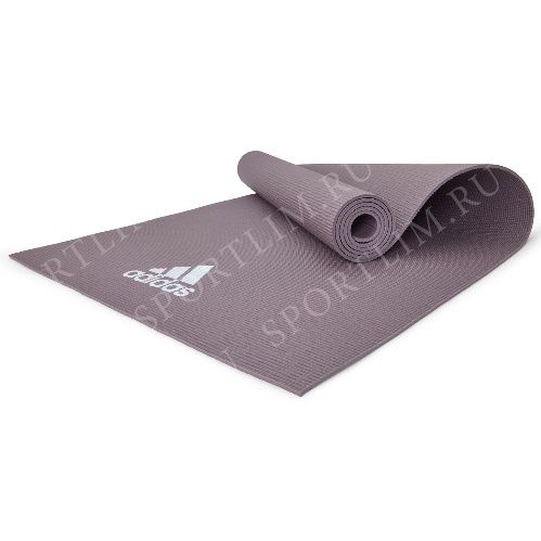 Тренировочный коврик (мат) для йоги Adidas ADYG-10400VG Vapor Grey 4мм