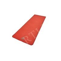 Тренировочный коврик (мат) для фитнеса тонкий Love (красн) Reebok RAMT-1102