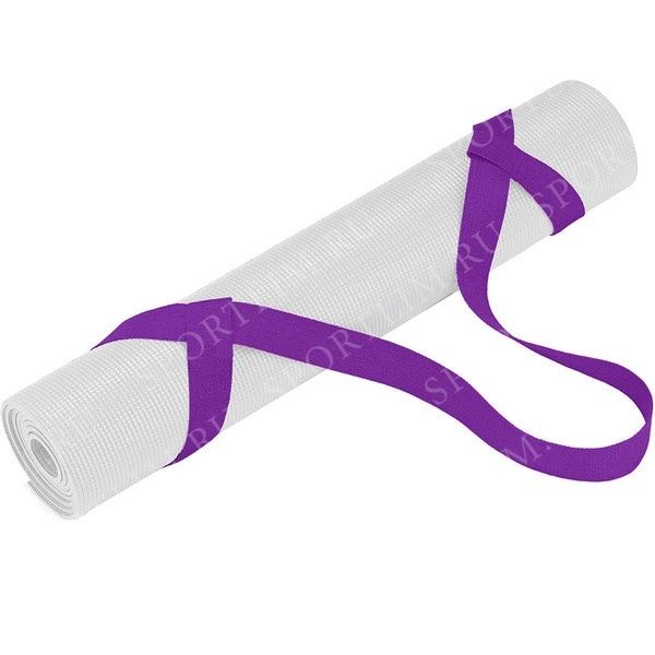 Лямка для переноски йога ковриков и валиков (фиолетовый) B31604 ST