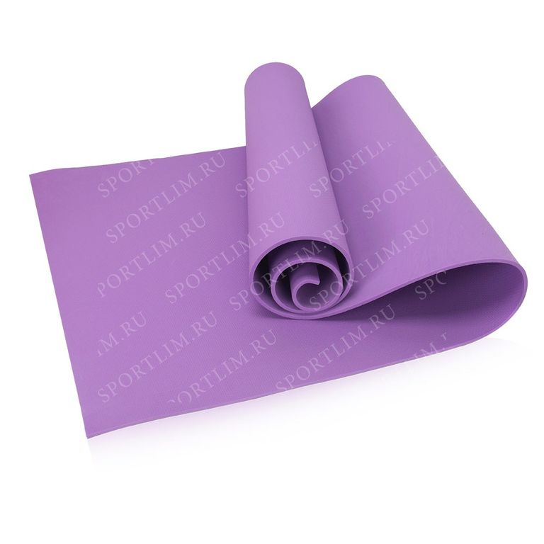 Коврик для йоги 173х61х1,0 см (фиолетовый) B32218 ST