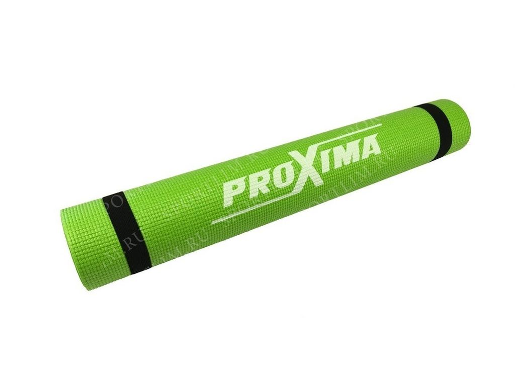 Коврик для йоги, зеленый, PROXIMA YG03-1 PROXIMA Fitness