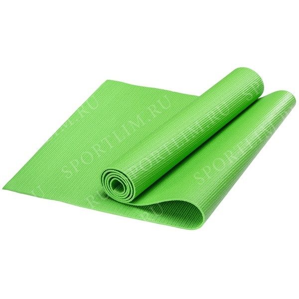 Коврик для йоги, PVC, 173x61x0,5 см (зеленый) HKEM112-05-GREEN ST