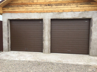 Ворота гаражные секционные DoorHan RSD02 3000х2500 мм 