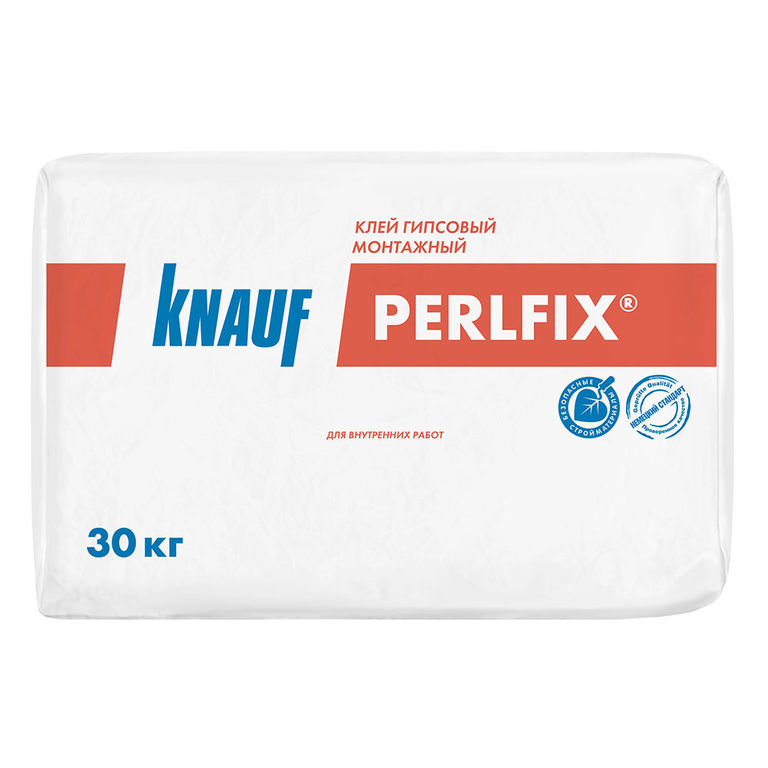 Клей гипсовый Perlfix Кнауф 30 кг