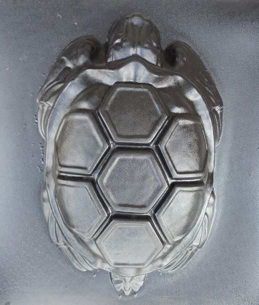 Форма для скульптур Черепаха, 500х400х180мм, Альфа РФ, АБС-пластик