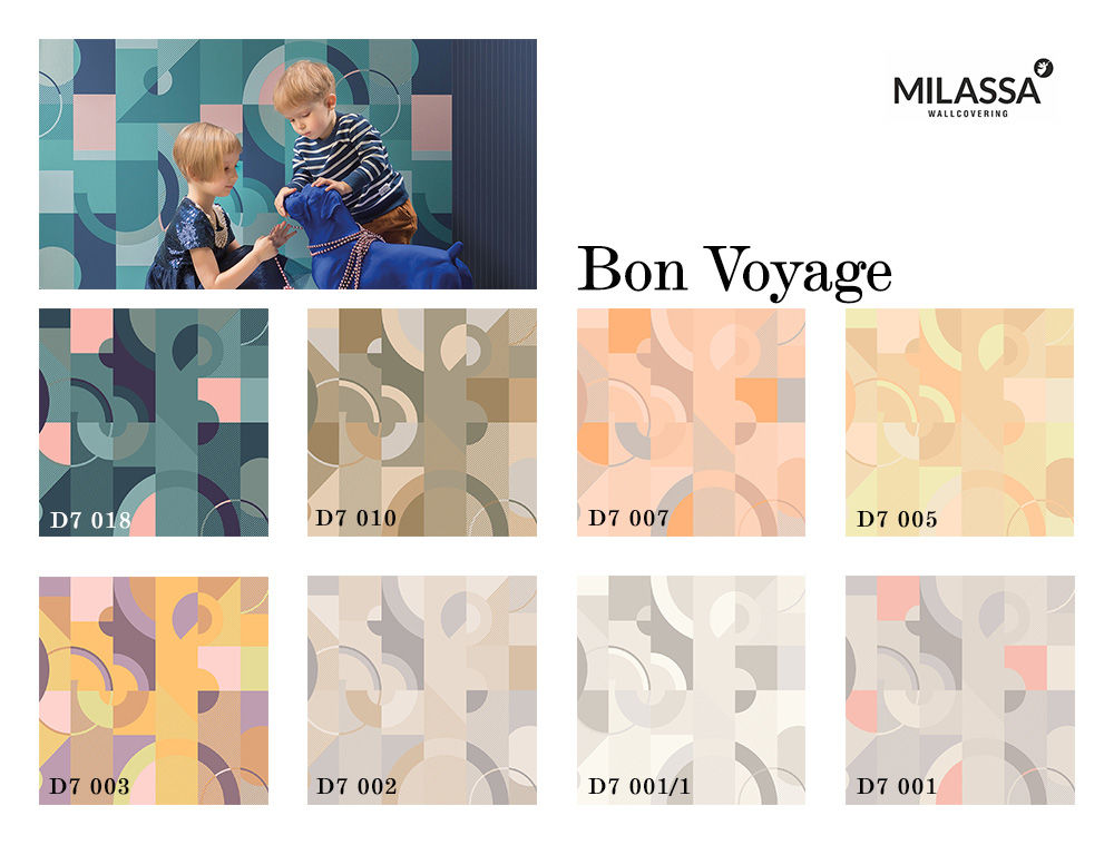 Дизайнерские обои Milassa Bon Voyage 15