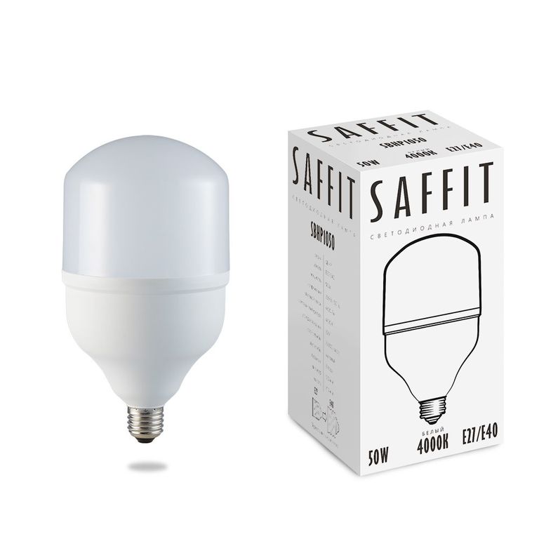 Лампа светодиодная SAFFIT SBHP1050 55094 E27-E40 50W 4000K