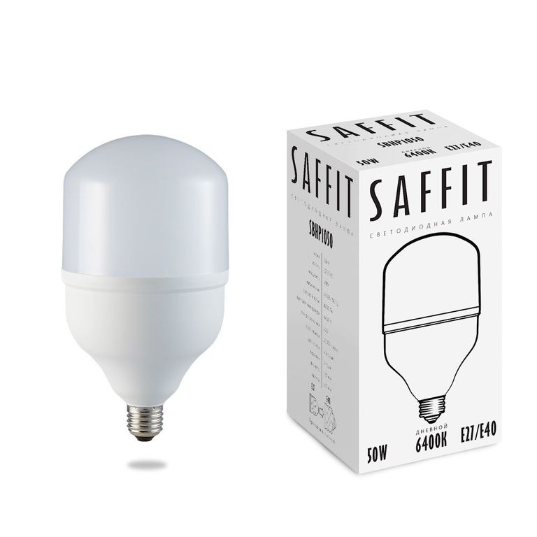 Лампа светодиодная SAFFIT SBHP1050 55095 E27-E40 50W 6400K