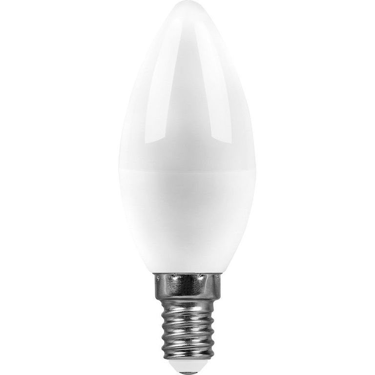 Лампа светодиодная SAFFIT SBC3711 Свеча E14 11W 4000K 55133