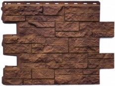 Фасадная панель Альта-профиль Камень Шотландский (Блэкберн) 0,795 х 0,591м.
