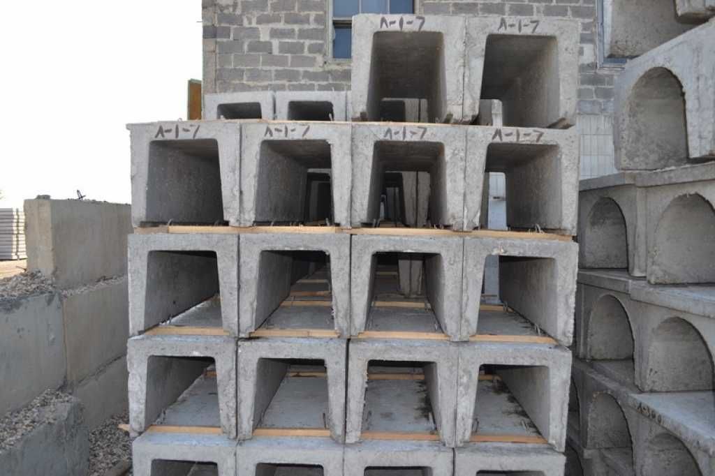 Лоток бетонный водоотводный ЛК 75.90.60-1-4, 740х880х580 мм, 280 кг