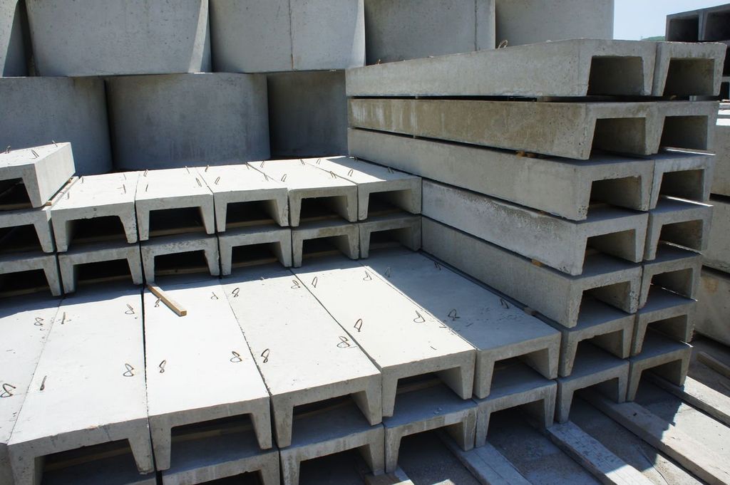 Лоток бетонный дренажный ЛК 300.90.45-1-10, 2990х880х430 мм, 900 кг