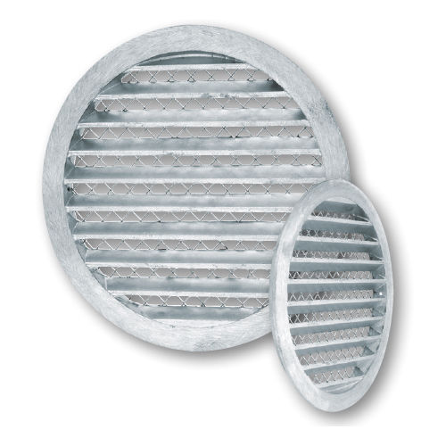Решетка вентиляционная круглая (с мелкой сеткой) ELC2 100