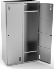 Шкаф для одежды 2-х секционный Kobor ШГ-100/50 1000х500х1800 мм