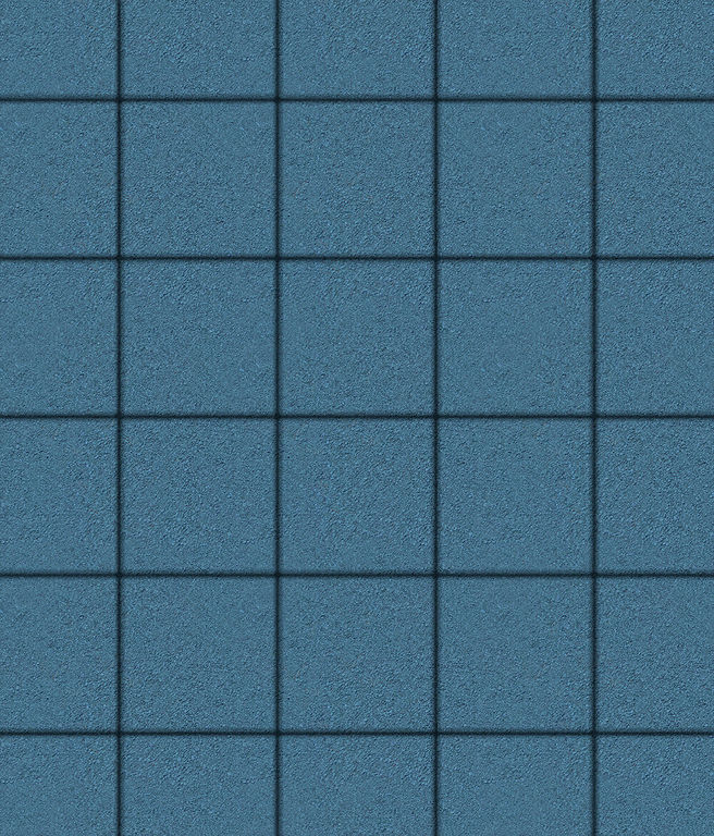 Тротуарная плитка Стандарт Квадрат Б.1.К.6 300х300 мм, высота 60 мм Синий