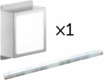 Светодиодные светильники Geniled Griliato Tetris х1 10Вт 4000К Микропризма