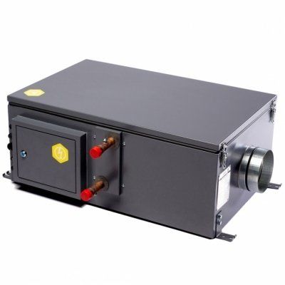 Приточная вентиляционная установка 1000 м3ч Minibox W-1050-1/24kW/G4 Zentec