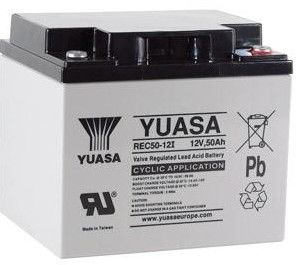 Аккумуляторная батарея REC50-12I (12V 50Ah) Yuasa Cyclic VRLA Battery