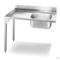 Стол для посудомоечных машин Smeg WT51200SL