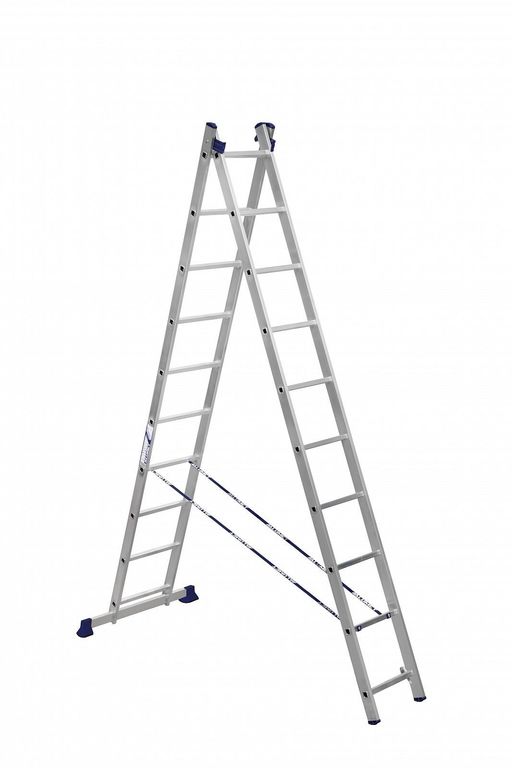 Лестница 2-секционная алюминиевая TOR SC2010 2x10 универсальная