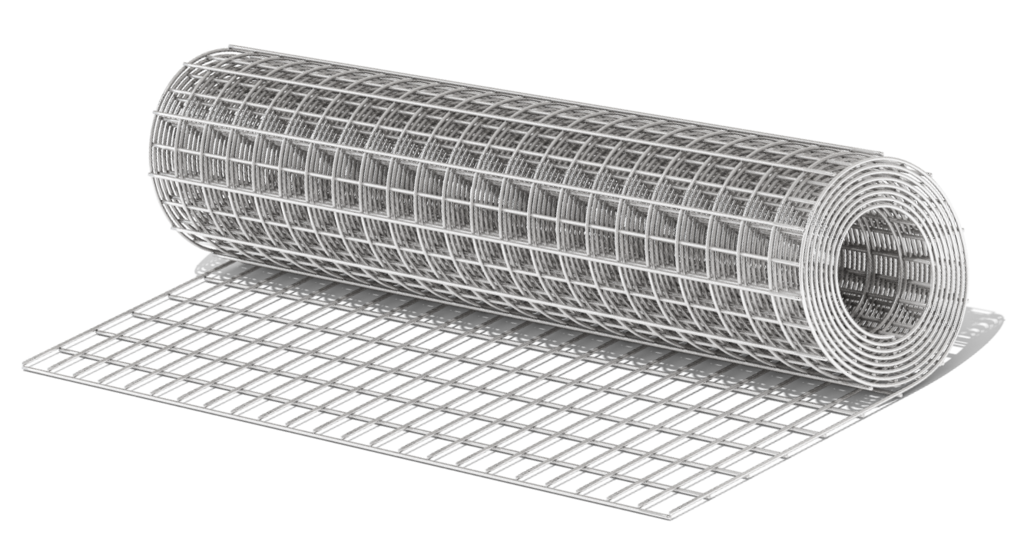 Сетка штукатурная ячейка прямоугольная 100х100 мм диаметр 3 мм