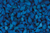 Крошка каменная мраморная синяя 10 кг, крашенная декоративная #1