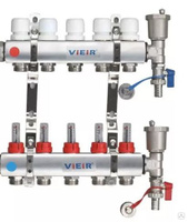 Vieir коллектор теплого пола 5 контуров