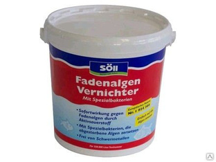 Средство против нитевидных водорослей FadenalgenVernichter 2,5кг 