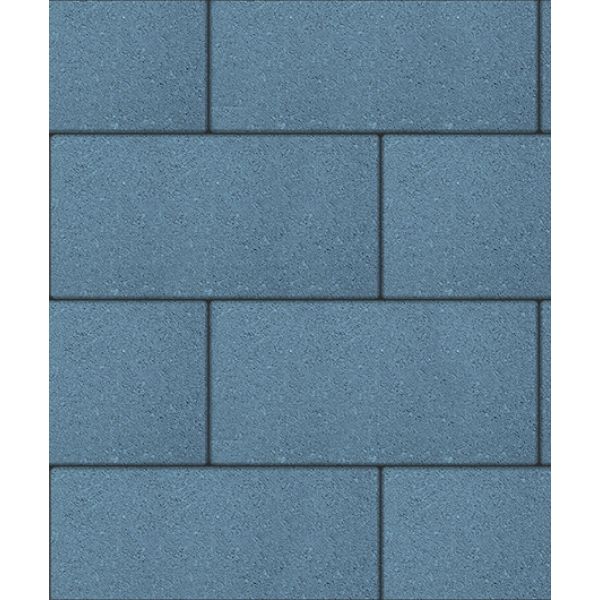 Тротуарная плитка Ла-Линия, Стандарт, Синий, 80 мм (600x300)