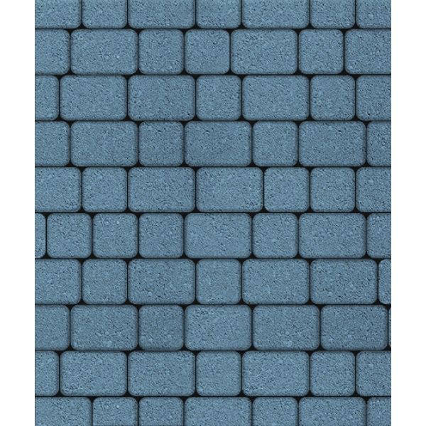 Тротуарная плитка Классико, Гранит, Синий, 60 мм