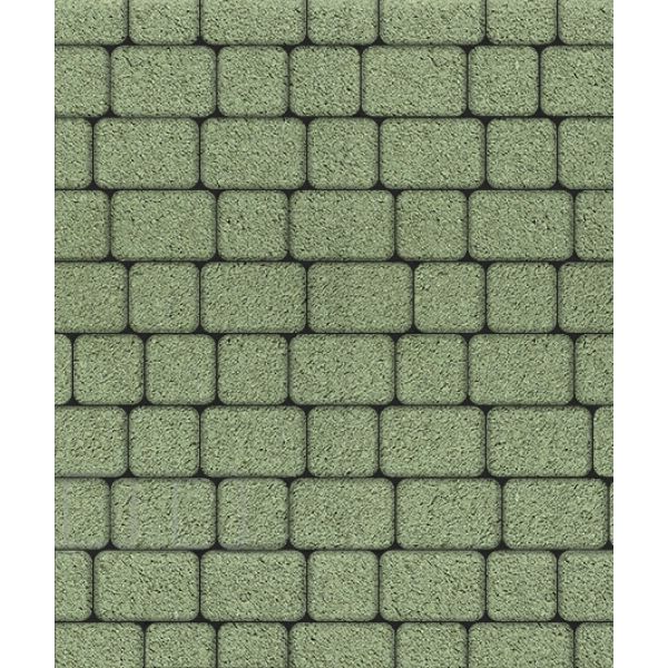 Тротуарная плитка Классико, Стандарт, Зелёный, 60 мм