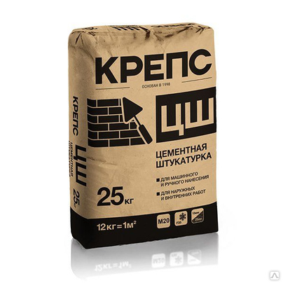 Штукатурка КРЕПС 