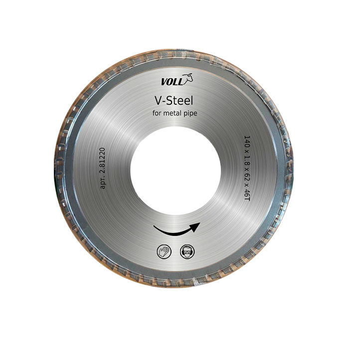 Отрезной диск V-Steel для электрического трубореза VOLL V-CUT 270E/400Е