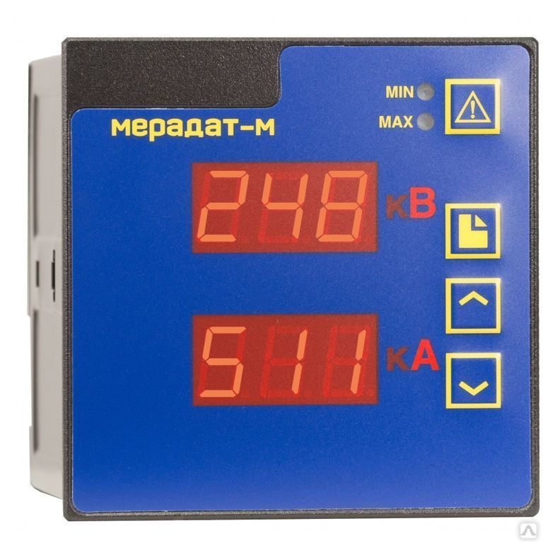 Регистратор тока Мерадат-M1BA1/AV(0/400)/AC(0/5)/2Р/485/4М