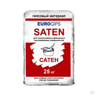 Шпаклевка Еврогипс сатен финиш 25кг