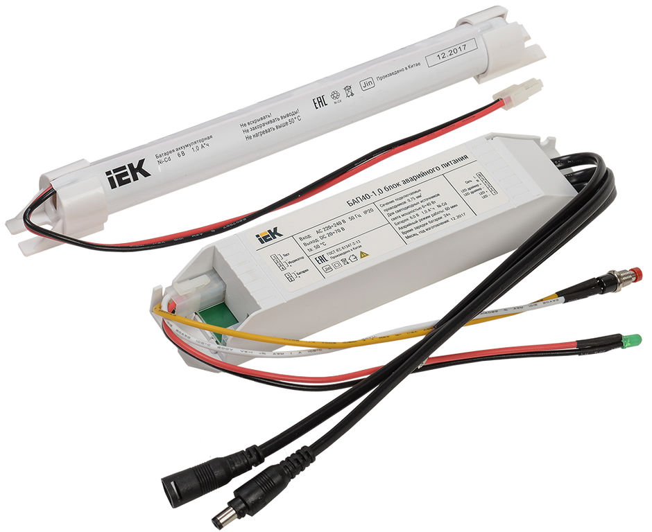 IEK Блок аварийного питания БАП40-1,0 для LED LLVPOD-EPK-40-1H
