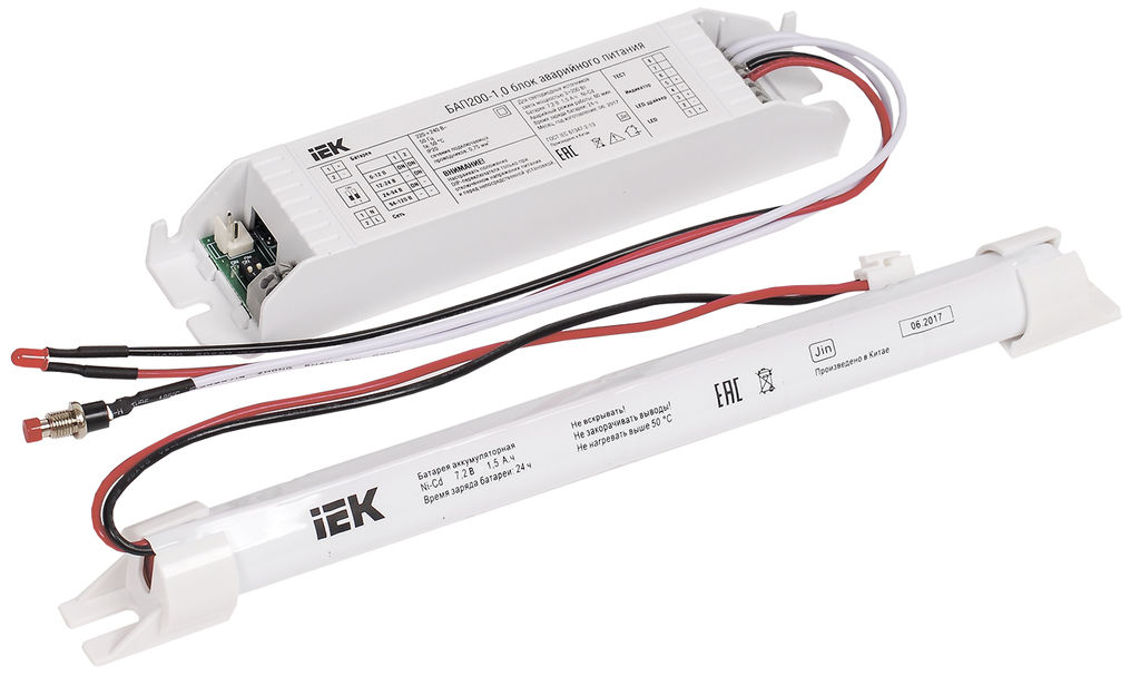 IEK Блок аварийного питания БАП200-1,0 для LED LLVPOD-EPK-200-1H