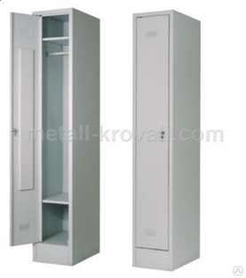 Шкаф металлический для одежды односекционный "ШМ-1" 
