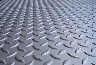 Лист алюминиевый рифленый 1,2х1500х3000 АМг3 ТУ 1-801-20-2008 