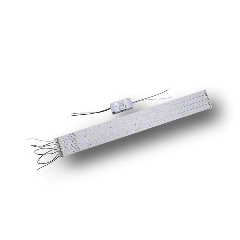 Светодиодная линейка с клеммами + комплект соединительных проводов