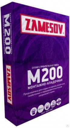 Сухая смесь М-200 монтажно-кладочная 50 кг