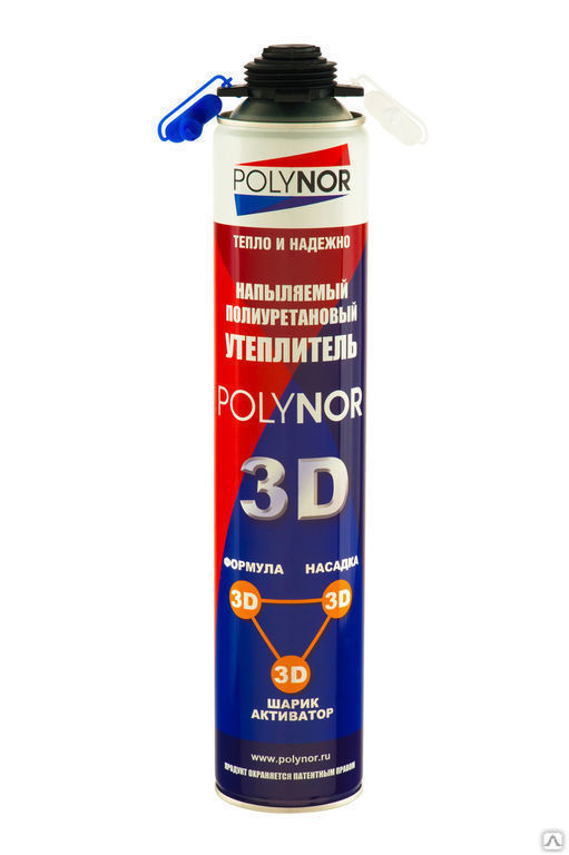 Утеплитель пенополиуретановый Polynor 3D