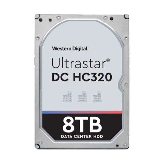 Жесткий диск HDD Western Digital Western Digital 0B36404 Ultrastar /SATA III/8 TB 7200об/мин/Скорость чтения 225МБайт/с