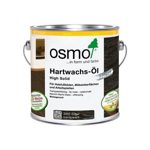 Масло OSMO с твердым воском "эффект серебро/золото" для внутренних работ
