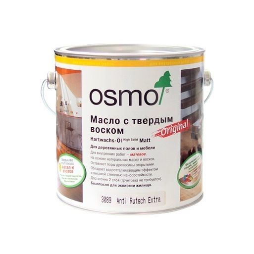 Масло OSMO с твердым воском с антискользящим эффектом Anti-Rutsch бесцветн