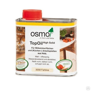 Osmo масло с твердым воском для мебели и столешниц topoil