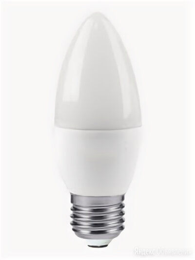 Лампа светодиодная LED-СВЕЧА-VC 6Вт 230В E14 3000К 540лм IN HOME 4690612020389